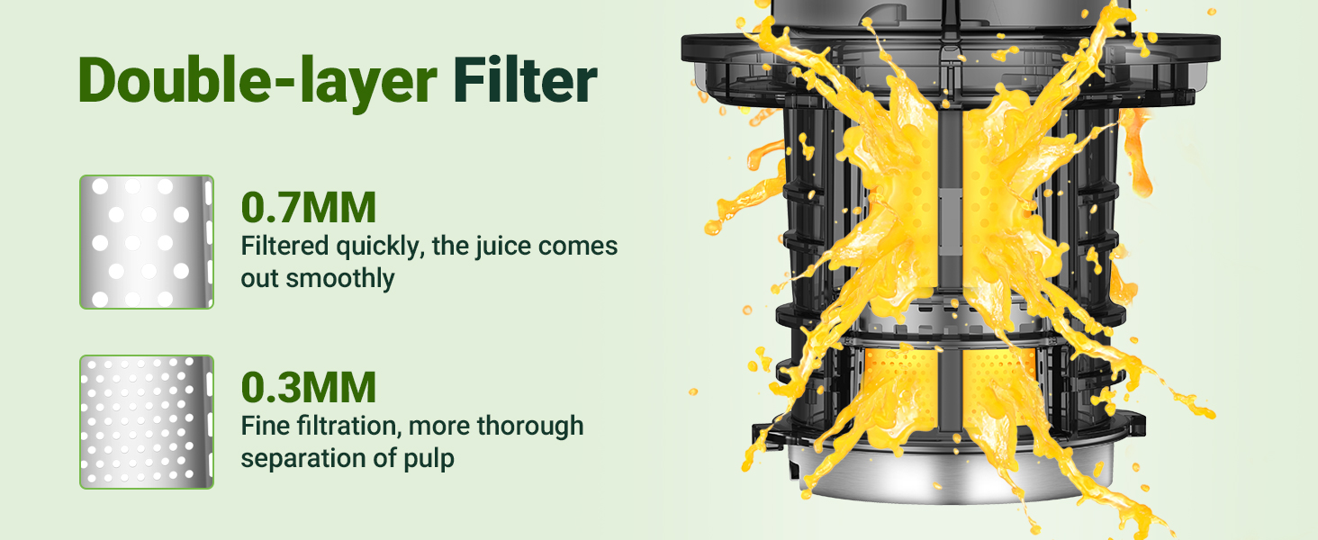 Press Juicers with Upgrade Auger