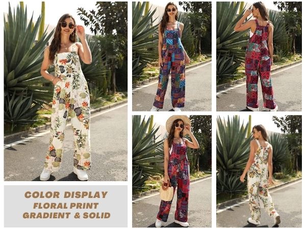 パンツ Drawer SUMMER flower print drost pants PALOMA PANT - B1252D – dRA