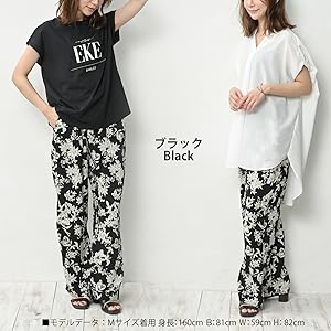 ウエスト総ゴム花柄パンツ Mサイズ 楽天市場】花柄 パンツ（ボトムス｜レディースファッション）の通販