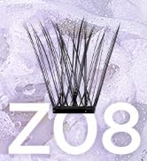 BEYELIAN Self Adhesive Lash Clusters, D+ Curl Press On Eyelashes No Glue Needed, Pre Glued Lash E...