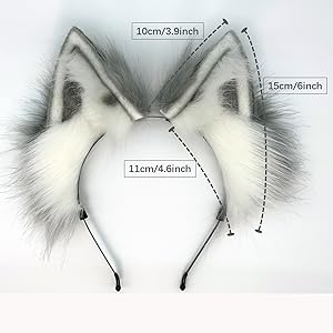 Grey Wolf Ears