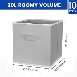 CUBOS DE ARMAZENAMENTO