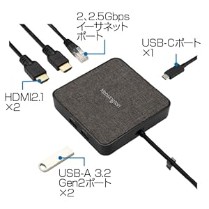 7／8までお取り置き　専用 Amazon.co.jp: Kensington ケンジントン MD125U4 USB4