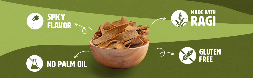 healthy ragi chips