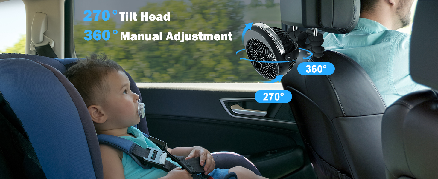 portable stroller fan
