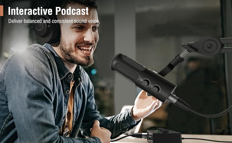 Micrófono dinámico xlr