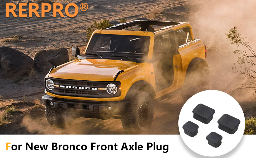 For New Bronco Front Axle Plugs