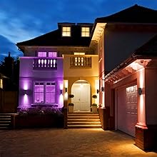 modern rgb outdoor light