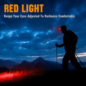 red light headlamp