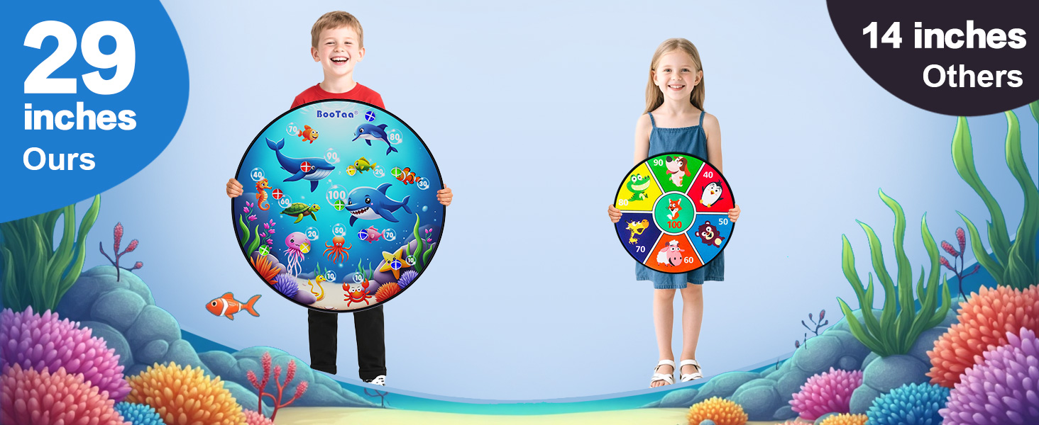 Grand jeu de fléchettes pour enfants