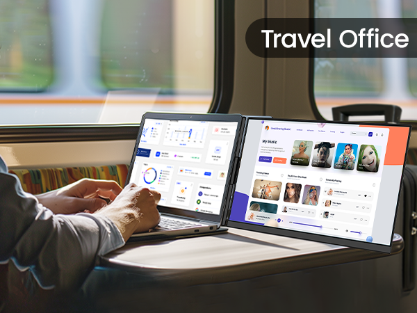  laptop screen extender monitor portable