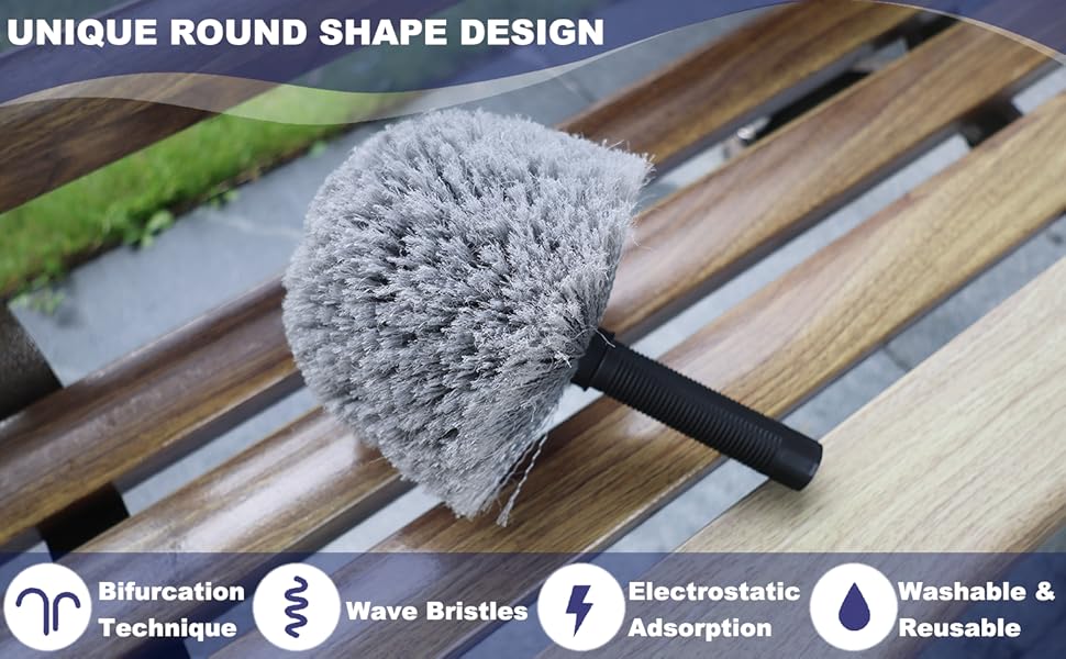 Can effectively clean those pesky spider webs, dust