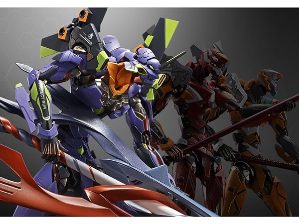 「セット販売」LBUILD エヴァンゲリオン 初号機＋2号機 METAL BUILD 独自武装リフトオフ！エヴァンゲリオン零号機／初