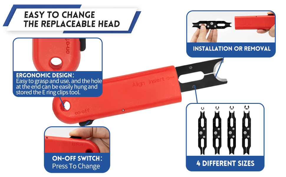 Sopnom E Clip Tool, E Clips Removal And Installation