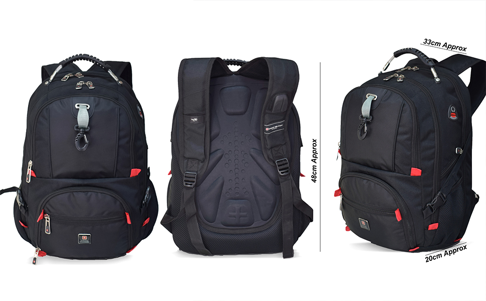 Buy Swiss Military Laptop Backpack Separate Compartment to Keep Files