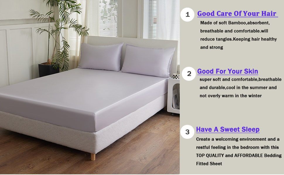 bamboo fitted sheet