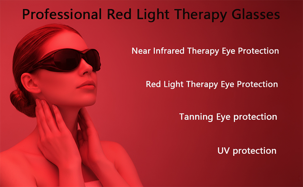 Professional Red Light Therapy Glasses