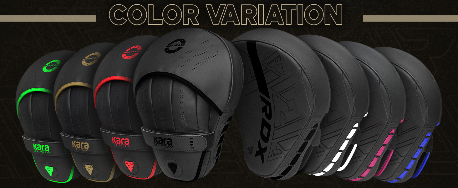 RDX Boxing Pads Curved Focus Mitts, Maya Hide