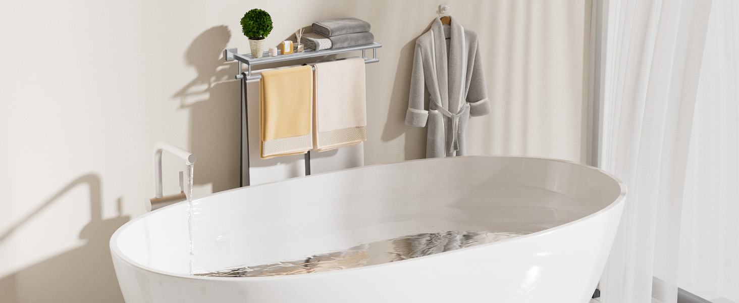 towel rack for bathroom wall mount