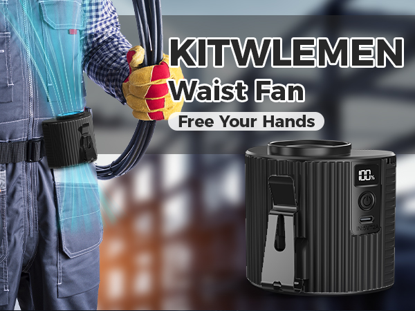 waist clip fan