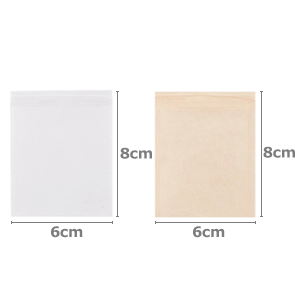 Lot de 200 sachets à thé jetables