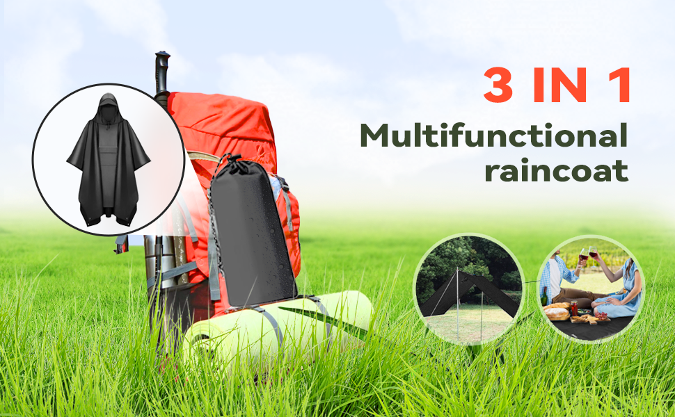 専用　OHGA  PONCHO Black Daiwa DJ-7325 Changing Poncho, Black/Navy, One Size : Amazon