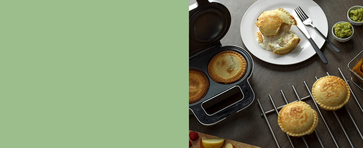 Giles & Posner EK4082G Deep Fill Pie Maker Double NonStick Pie