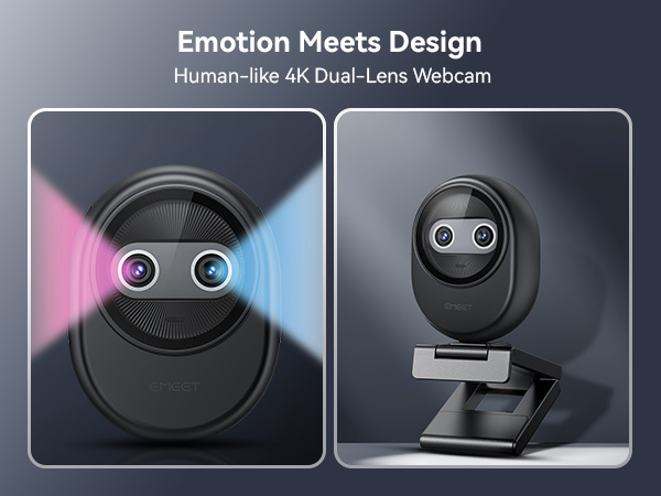 Amazon.com: EMEET Piko 4K Webcam for Streaming, World's 1st