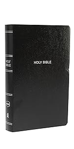 NKJV Gift and Award Black Softocer