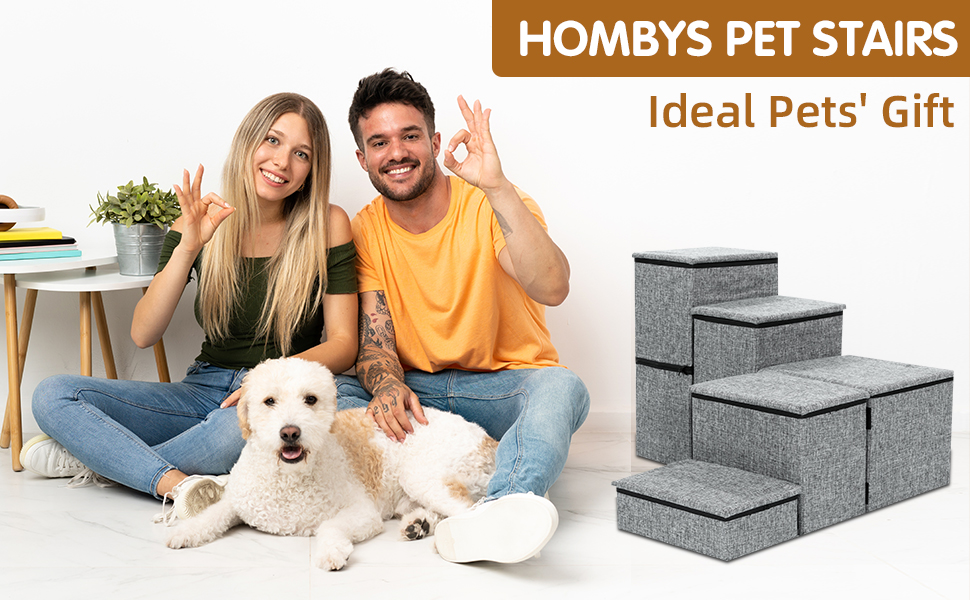 HOMBYS L Shape Dog Window Perch for Elderly and Short Legged Dogs Look Out Window
| HOMBYS Foldable Dog Pet Step wit E10f234d 5e9a 485c 977b D7f2817e4050. CR0,0,970,600 PT0 SX970 V1