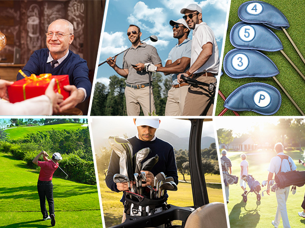 Amazon.com : FINGER TEN Golf Club Covers for Irons Magnetic