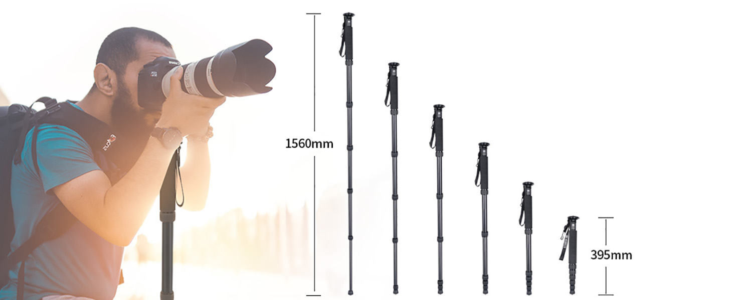 SIRUI Monopod AM306M, 6Section Aluminum Alloy Compact Lightweight