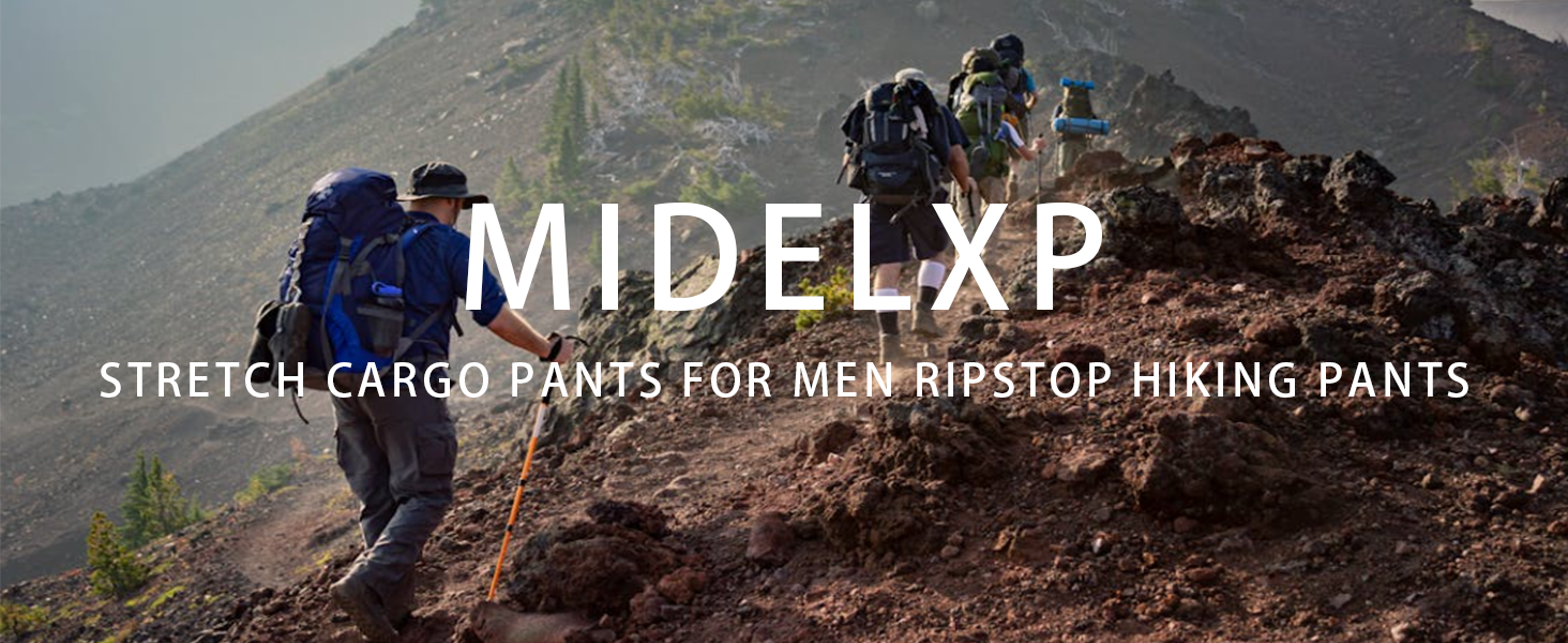 Stretch Cargo Pants for Men Work Ripstop Flex Flexcamo Tactical Waterproof Pants 