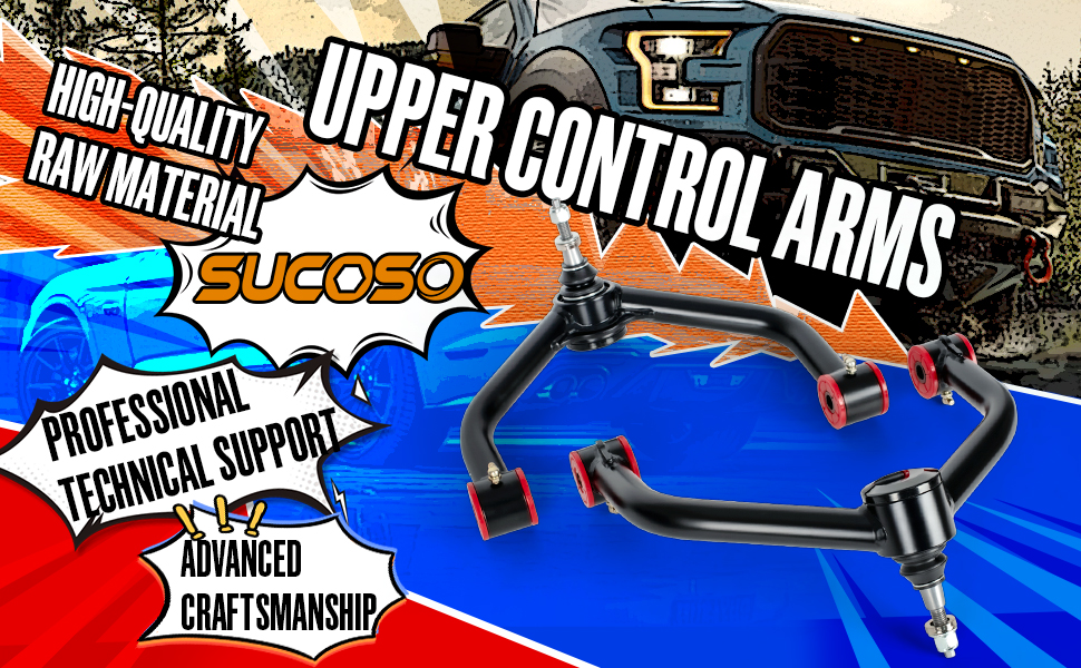 24 inch Front Upper Control Arms For 20062010 Dodge Ram 1500, 24" Lift Adjustable