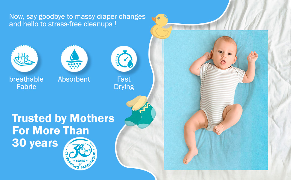dry sheets for baby medium size
