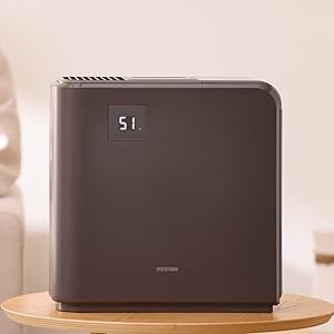 10r100 アイリスオーヤマ 気化ハイブリッド加湿器 HVH-700R1-T 気化ハイブリッド加湿器（イオン無し）｜大型加湿器 気化ハイブリッド