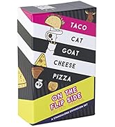 Taco Cat Goat Cheese Pizza On The Flip Side – Standalone Expansion Set for The Party Card Game – ...
