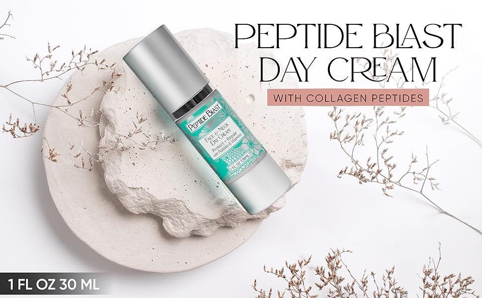 Peptide Blast Day Cream 1 ounce bottle
