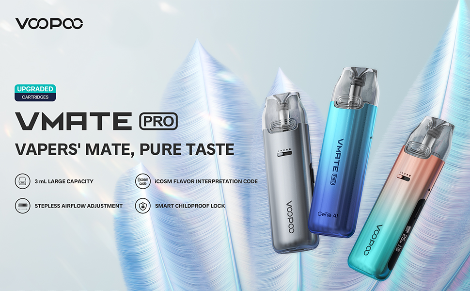 Amazon | 【MTL&RDL向け】電子タバコ VOOPOO VMATE Pro Pod Kit