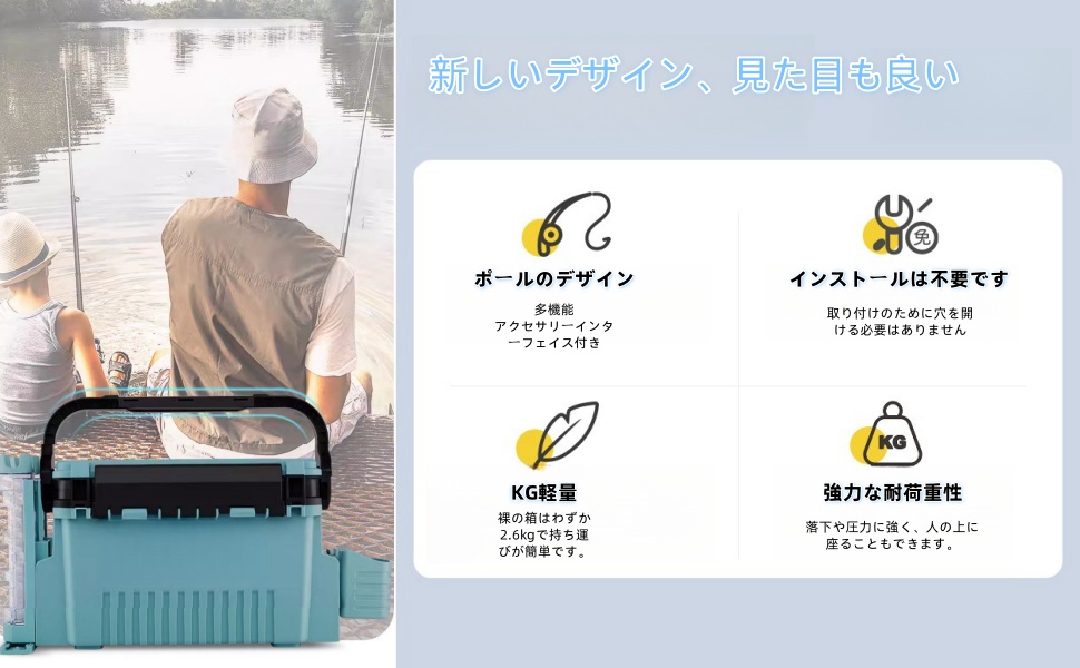 Amazon | haoyunjianjiak タックルボックス フィッシング