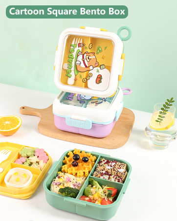 Cute Cartoon Bento Box