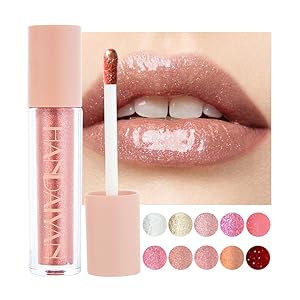 Matte Lip Gloss  Metal Glitter liquid lipstick Shimmer Lip Gloss Long Lasting Waterproof Lip Gloss