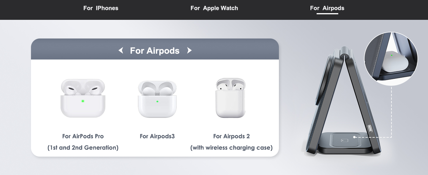 charging station for multiple devices apple 3 in 1 charging station apple magsafe charger stand