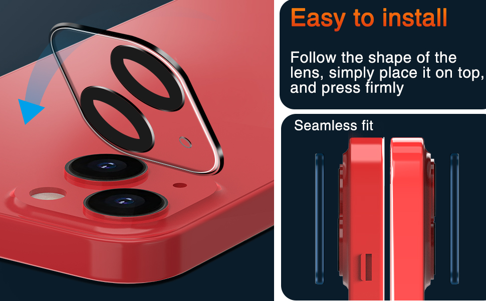 Ferilinso for iPhone 14 & 14 Plus Camera Lens Protector for
