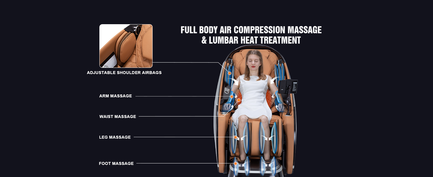 Alfine A688 4D Massage Chair