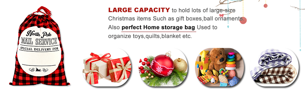 Christmas Santa Sack