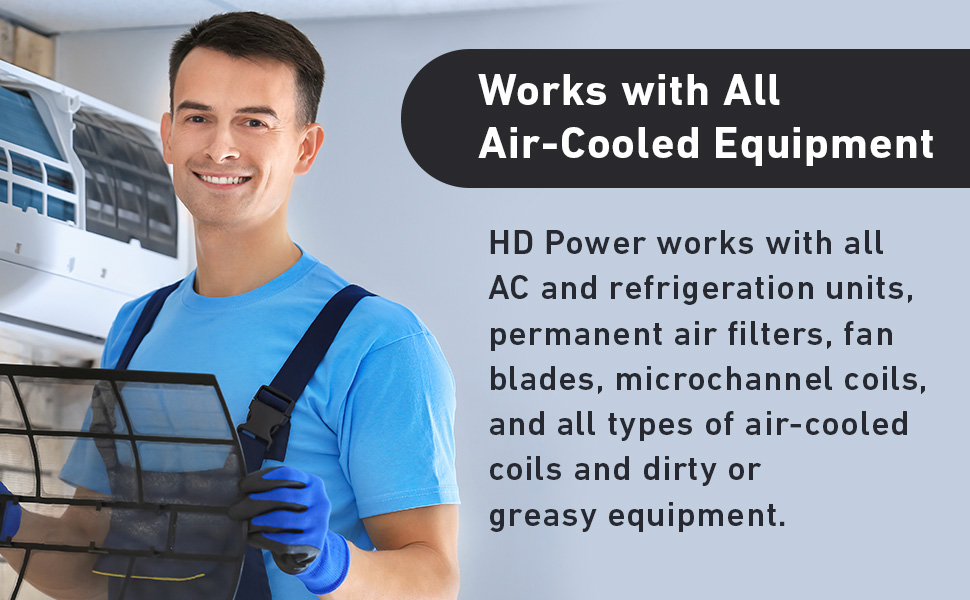 HVAC Guys HD Power Coil Cleaner Heavy Duty Professional