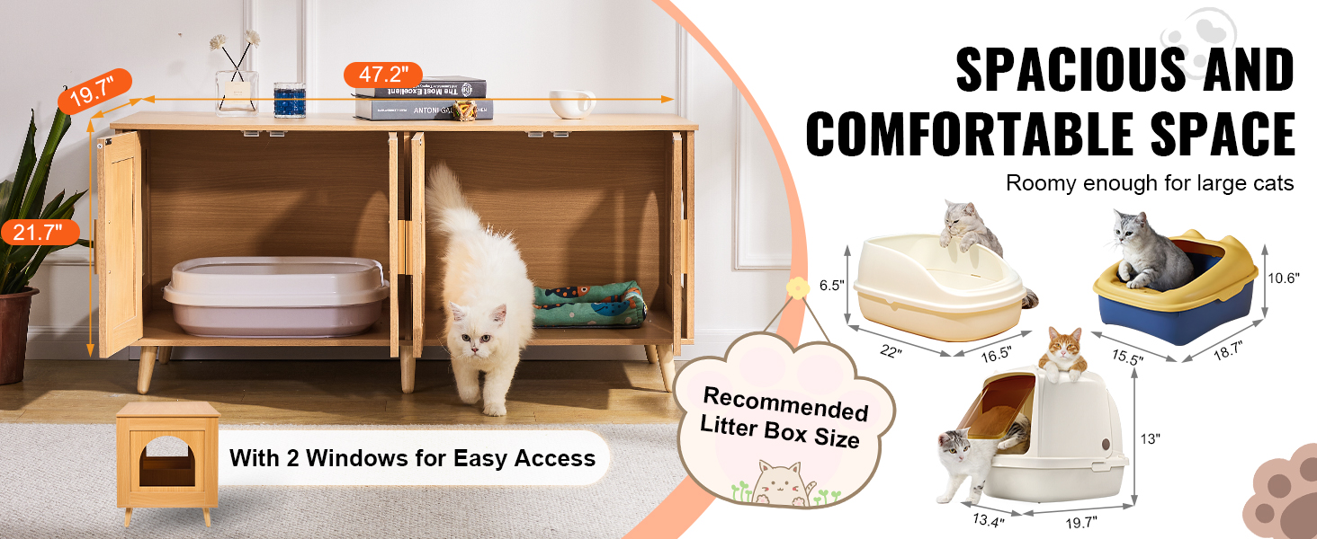 cat litter box furniture