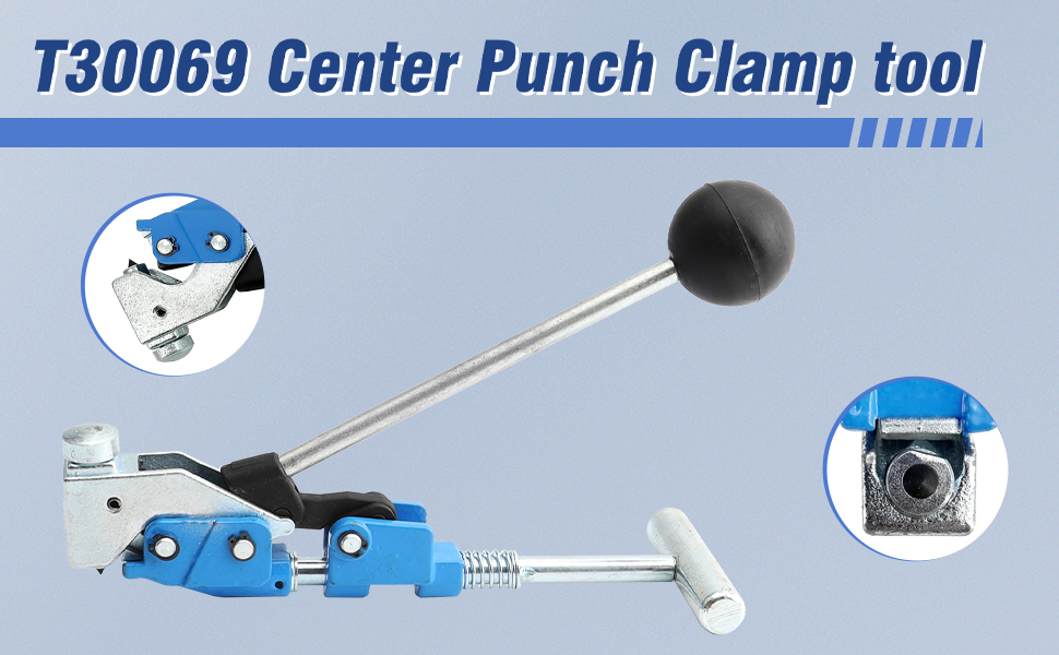 T30069 Center Punch Tool, A366 Coldrolled Carbon Steel Center Punch