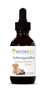Ayush Pet Ashwagandha Drops Bottle Shot